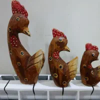 دکوری چوبی 3عدد