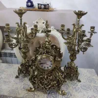 شمعدان و ساعت