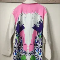 کت سفید زنانه خارجی آستر دار ۳۰۰