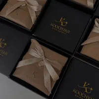 جعبه طلا هاردباکس جعبه کادو بسته بندی لوکس