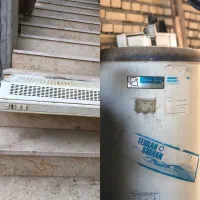 آبگرمکن برقی و یک عدد هود
