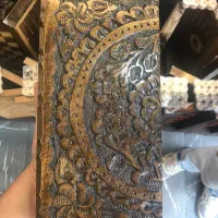 تخته نرد منبت ۳۰ سانت چوب گردو،تک و خاص