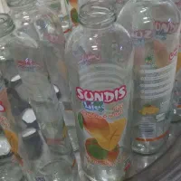 شیشه بطری خالی تمیز برای ابغوره کمپوت شربت