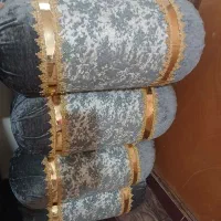 4عدد بالشت لوله ای الیاف بهترین پارچه