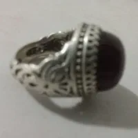 انگشتر نگین دار عقیق