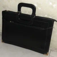 کیف و کلاسور چرم نو
