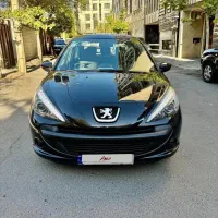 ۲۰۷ مشکی آبنوس ۱۴۰۲ بدونه رنگ