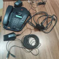 تلفن کنفراس دو خطه  se225polycom
