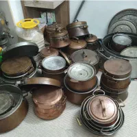 خرید ظروف مسی دیگه قابلمه قلفت تشت بالاترین قیمت