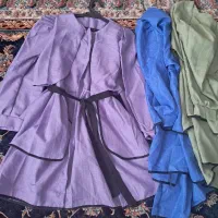 مانتو پیراهنی عروسکی حریر