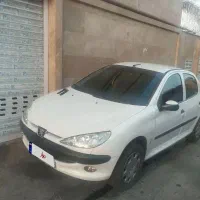 پژو 206 تیپ ۵ سفید ۱۳۹۶