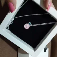 دستبند و گردنبند نقره عیار 925