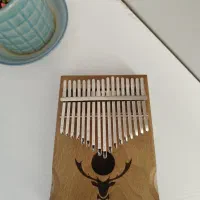 کالیمبا حرفه ای 17 تیغه چوب گردو دستساز