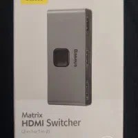سوئیچ 1 به 2 HDMI باسئوس مدل CAHUB-BC0G