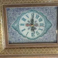 ساعت خاتمکاری و مینا کاری قدیمی عتیقه