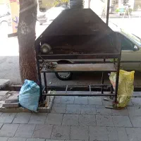 منقل بزرگ چرخ دار