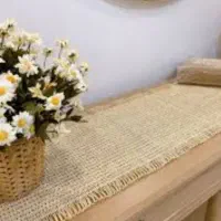 رانر رومیزی حصیری