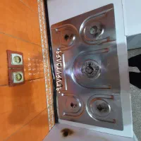 اجاق گاز   صفحه ای استیل ۵ شعله