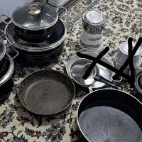 قابلمه تفلون از کوچک به بزرگ