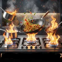 اجاق گاز خاص و متفاوت