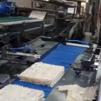 دستگاه کامل بسته بندی نان لواش صنعتی اتوماتیک