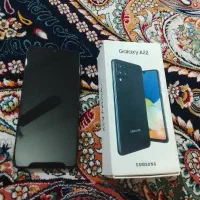 گوشی A22 سالم با کارتن