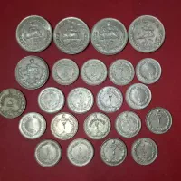 120 عدد سکه قدیمی