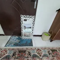 آینه سفید بدون خط و‌خش