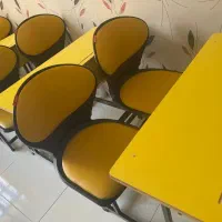نیمکت تحصیلی 2 نفره / تولیدی از مشهد با چک