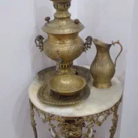 میزخاطره برنجی باسماورست،