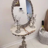 آینه و شمعدان نقره