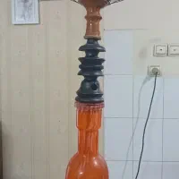قلیان تنه چوبی با تنگ و سری