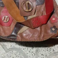 با سلام کیف چرم اصل چهل تکه