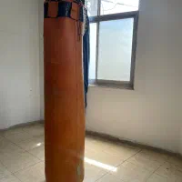 کیسه بوکس چرم واقعی با ارتفاع ۲ متر