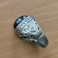 دو عدد انگشتر نقره کم عیار