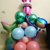 بوکت تولد بادکنکی عدد ۱ قابل حمل و خیلی شیک