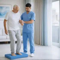 زوج پرستار برای سالمند آقا