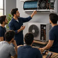آموزش تخصصی کولر گازی جهت ورود به بازار کار
