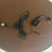 هدست تک گوش USB سالم