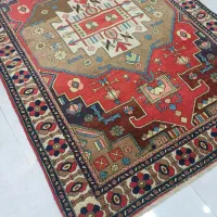 یک تخته قالیچه ۴ متری بی‌نظیر چله پشم