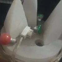 سه عدد آباژور لمسی و سنگ نمک