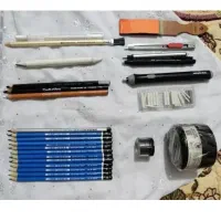 اموزش طراحی سیاه قلم وسایلاش هست