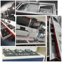پک گاز توکار بیمکث هود مخفی فر برقی سینک ST890