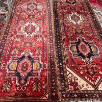 یک جفت فرش دست بافت قدیمی