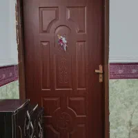 ۲عدد درب اتاق چوبی