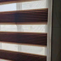 پرده زبرا آشپزخانه تمیز و سالم
