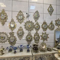 تولید ساعت گرد لوزی موتور تایوانی بیصدا برنز سوگلی