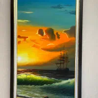 نقاشی دکوراتیو روی دیوار