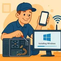 خدمات کامپیوتری در محل