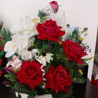 دو عدد سبد گل|گل مصنوعی|مراغه, |دیوار